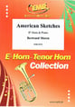 American Sketches Eb Horn and Piano cover